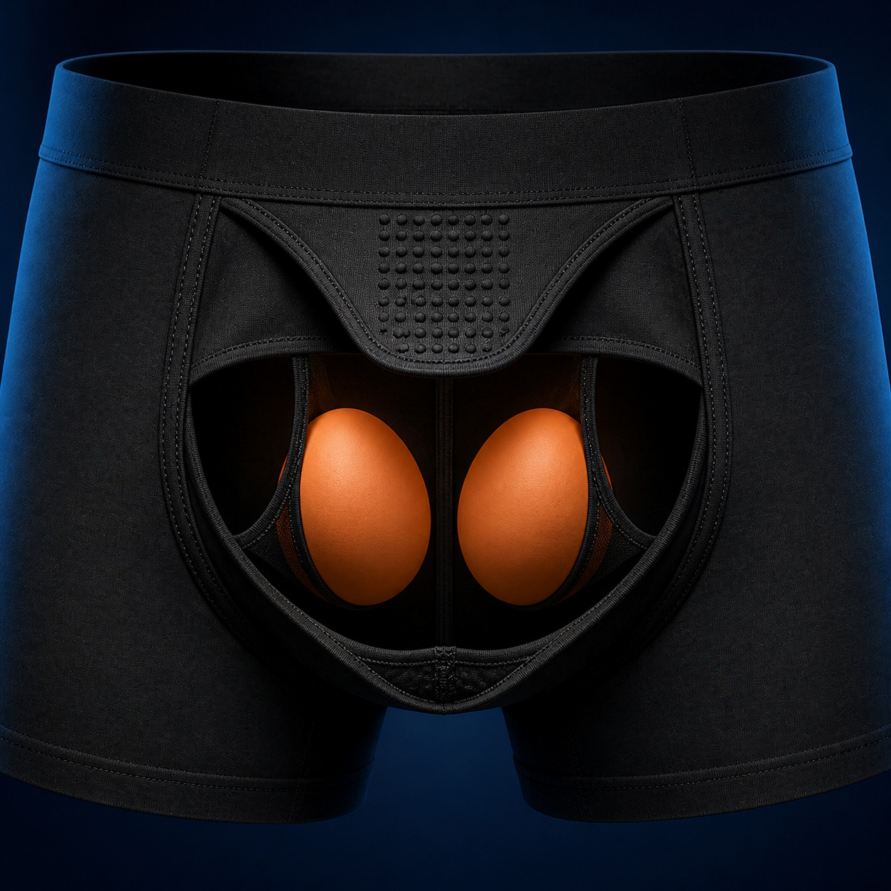 Representación conceptual del espacio de la bolsa frontal Clarkarida